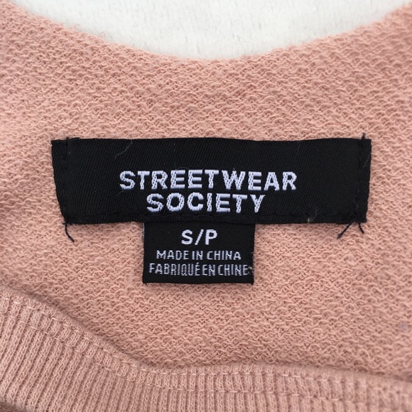 Streetwear Society Pink Cold Shoulder - Picture 3 of 4